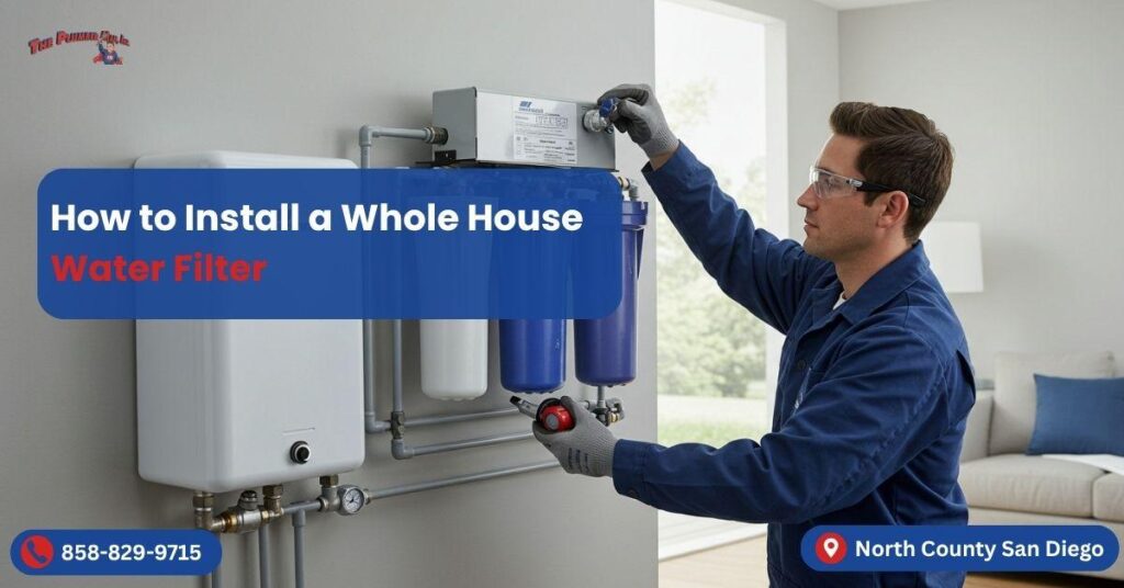 Install a Whole House water Filter