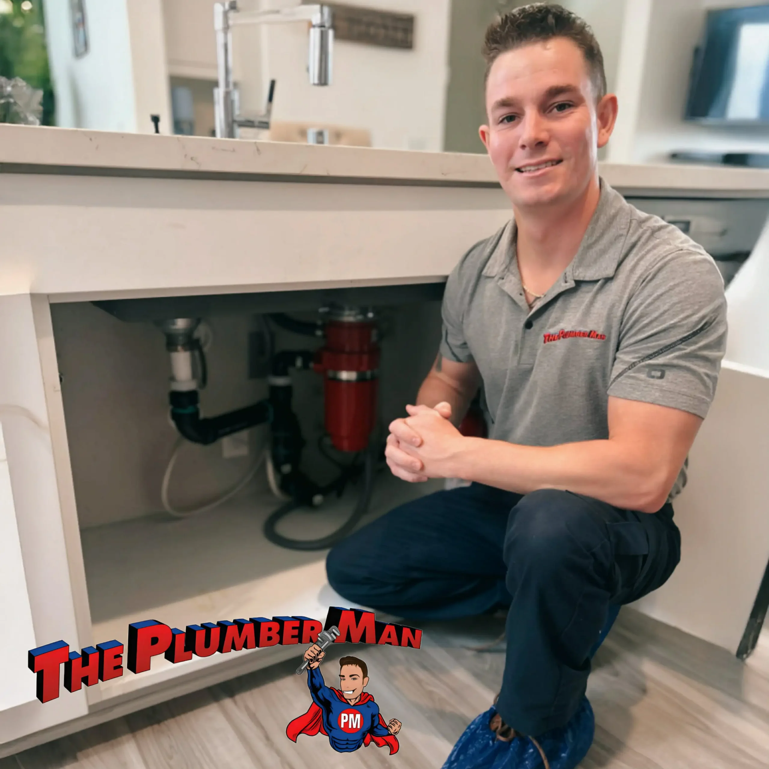 The Plumber Man capes program banner showing capes and happy families